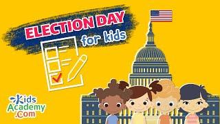 Election Day 2024 EXPLAINED for Kids Why Voting Is SUPER Important!