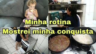 MINHA ROTINA DIARIA | NOVA CONQUISTA GRAÇAS A DEUS