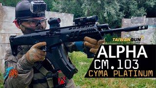 CM.103 AK ALPHA CQB Rampage / CYMA Platinum