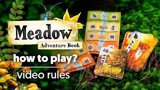 Meadow: Adventure Book - How To Play - board game rules