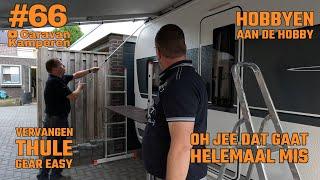 #vlog66 Vervangen Thule Gear Easy, middenrafter monteren en bedrading wegwerken