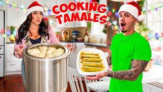 COOKING W/ KAED *MAKING TAMALES*