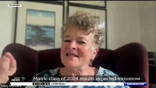 Matric class of 2024 results expected on Monday