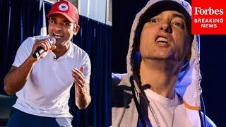 Vivek Ramaswamy Responds to Eminem's Call For Him To Stop Performing His Music