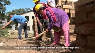 Shelter: Nepal communities learn earth-quake resistant building