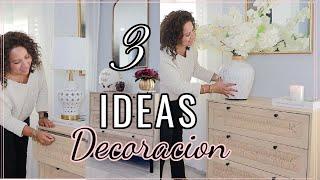 IDEAS PARA DECORAR TU HOGAR |3 IDEAS DE DECORACION |AE