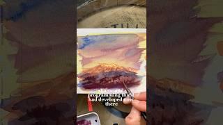 #landscapewatercolor #watercolorlessons #watercolourpainting