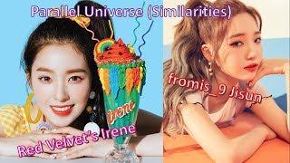 Parallel Universe: 레드벨벳 (Red Velvet) Irene & 프로미스나인 (fromis_9) Jisun