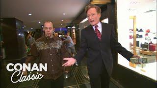 Conan Spends $400 At Rockefeller Center | Late Night with Conan O’Brien