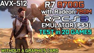 RPCS3 - Ryzen 7 8700G with Radeon 780M & 32GB RAM