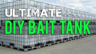 How to Build an IBC Tote Live Bait Tank | DIY Garden Hose Drain Adapter