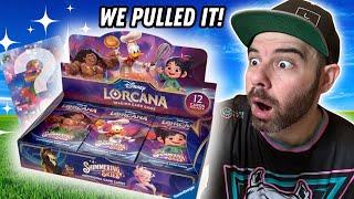 Opening a DISNEY LORCANA SHIMMERING SKIES Booster Box!