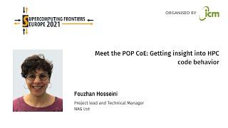 Fouzhan Hosseini | Meet the POP CoE: Getting insight into HPC code behavior