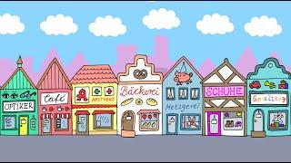 Learn German: Shopping in Town