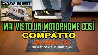 Il MOTORHOME compatto che travolge il mercato 2023:  Dethleffs Globebus GT  visto da ogni angolo.