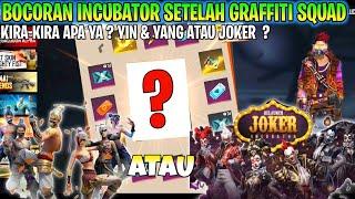 LATEST INCUBATOR LEAKAGE AFTER THE GRAFFITI SQUAD | LATEST FF INCUBATOR LEAKAGE 2021 - FREE FIRE