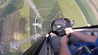 Onboard Footage Aerobatic Glider Johan Gustafsson Cam 2 Oostwold Airshow Sunday 9-6-2019