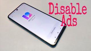 How to disable Ads in Xiaomi Devices running Miui 12 #Shorts