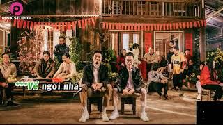 BEAT PHỐI | ĐI VỀ NHÀ | ĐEN VÂU | JUSTATEE | KARAOKE