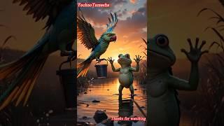 Jadoi Balti With Parrot And Mandak #animatedshow #facts #animatedstory #funny #ai