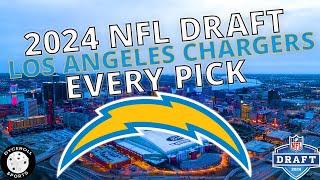 Los Angeles Chargers Draft Picks - 2024 NFL Draft (Joe Alt, Ladd McConkey & More!!!)