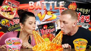 Battle. Who can cook noodles the best.