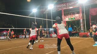 PUSPA INDAH VS PERVORES || VOLLY PUTRI KETUA DPRD KAB SLEMAN