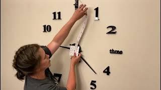 Modern 3D Mirror Wall Clock