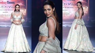 Malaika Arora Ramp Walk For Yakshi Deepthi Reddy At Bombay Fashion Week