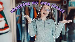 shopping in my own closet to revamp my style for 2021 (vlogmas ep.10)