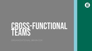 Cross-Functional Teams