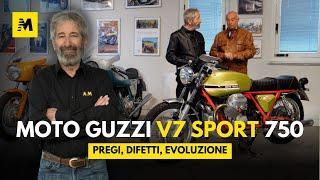 Moto Guzzi V7 Sport 750, il CAPOLAVORO raccontato da NICO CEREGHINI