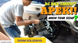 Nyalakan AC bau tikus dan Bau apek//sering terjadi