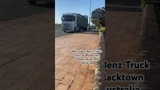 Mercedes Benz Truck at Blacktown Sydney Australia 20/8/24 #shorts #trucks #sydney #australia