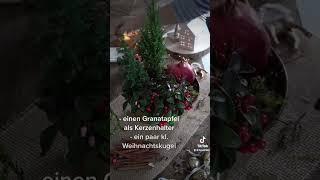 Backform bepflanzen #weihnachtsdeko #winterdeko #gartendeko