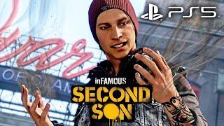 INFAMOUS SECOND SON PS5 Gameplay Walkthrough Part 1 (Full Game) 4K 60fps No Commentary