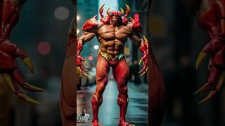 Amazing Muscular crab#superhero style#shortvideo#shorts