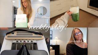 week in my life! my matcha recipe, how I style my hair & more!