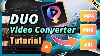 NEW Free App - Duo Video Converter is HERE
