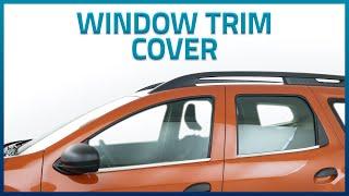  OMTEC | WINDOW TRIM COVER INSTALLATION FOR DACIA DUSTER ️