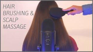 ASMR Relaxing Hair Brushing & Gentle Scalp Massage - No Talking