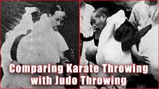 Practical Kata Bunkai: Comparing karate throwing with judo throwing