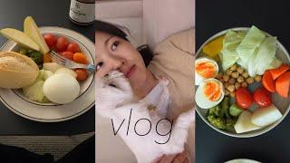 vlog. 매일 먹는 아침 채소 찌는 법, 보관 방법· 。*  직장인 브이로그