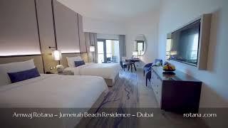 Rooms & Suites @ Amwaj Rotana Hotel at Jumeirah Beach Residence, Dubai, United Arab Emirates