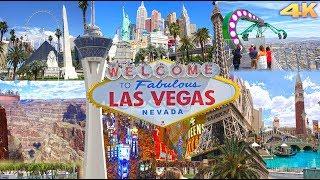 LAS VEGAS , NEVADA - BEST OF LAS VEGAS 4K