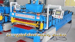 corrugated sheet making machine/roof sheet making machine