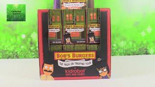 Bob's Burgers The Trick Or Treating Tour Kidrobot Collectible Figures Unboxing |