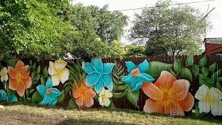 Backyard murals|fence murals