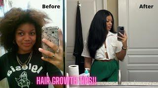 MY TOP TIPS to GROW LONG HEALTHY NATURAL HAIR | Mocurlsss