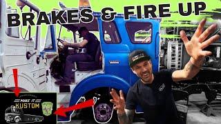 Fire?? uhh FIRE FIRE FIRE!!! & Brakes in the COE RAMP TRUCK EP-24!